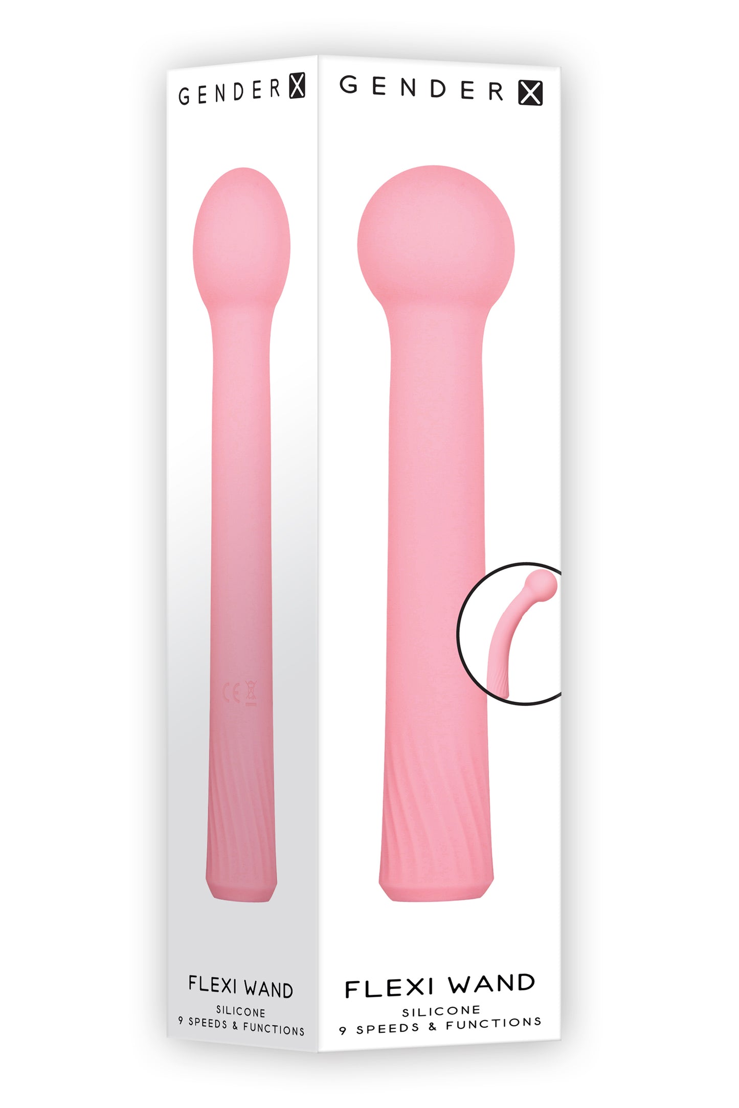 GENDER X - Kvaliteetne painduv Wand-vibraator