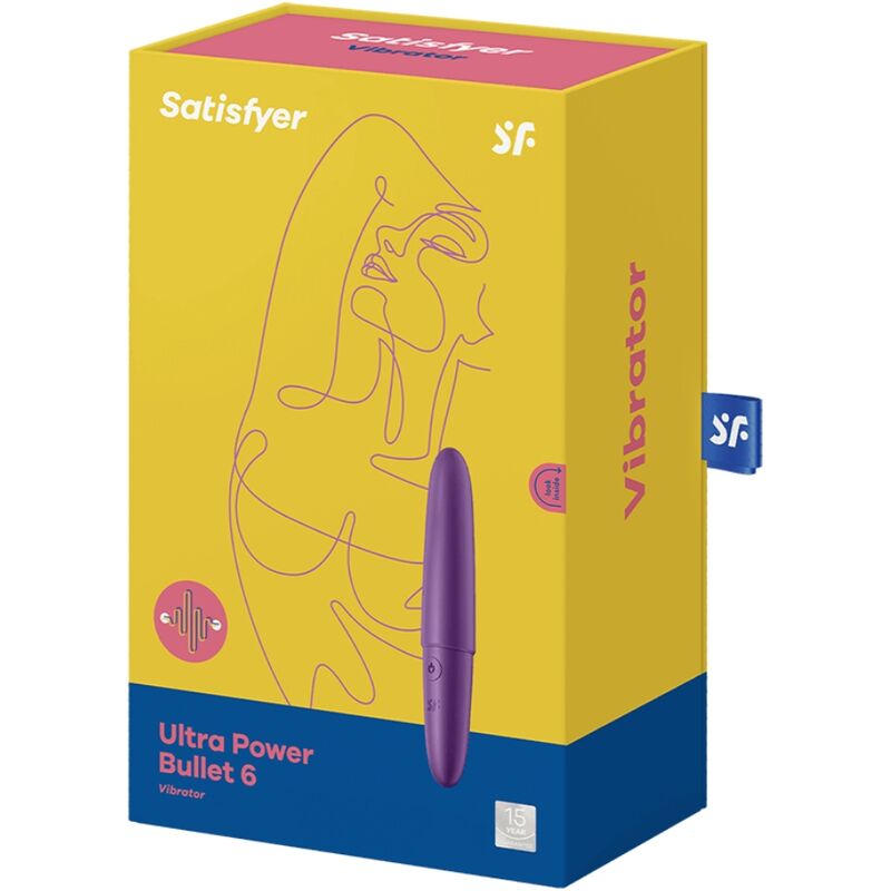SATISFYER - Bullet 6 Lilla