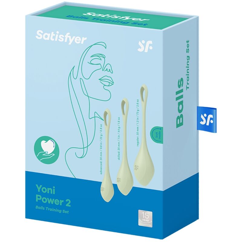 SATISFYER - Yoni power 2 treeningkomplekt