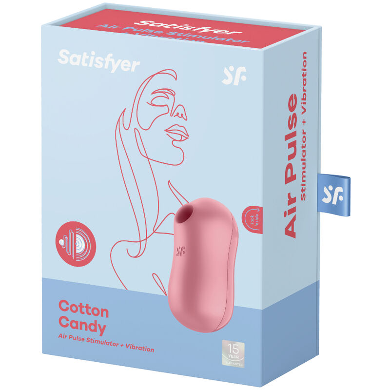 SATISFYER - Cotton candy vibraator õhkstimulaator