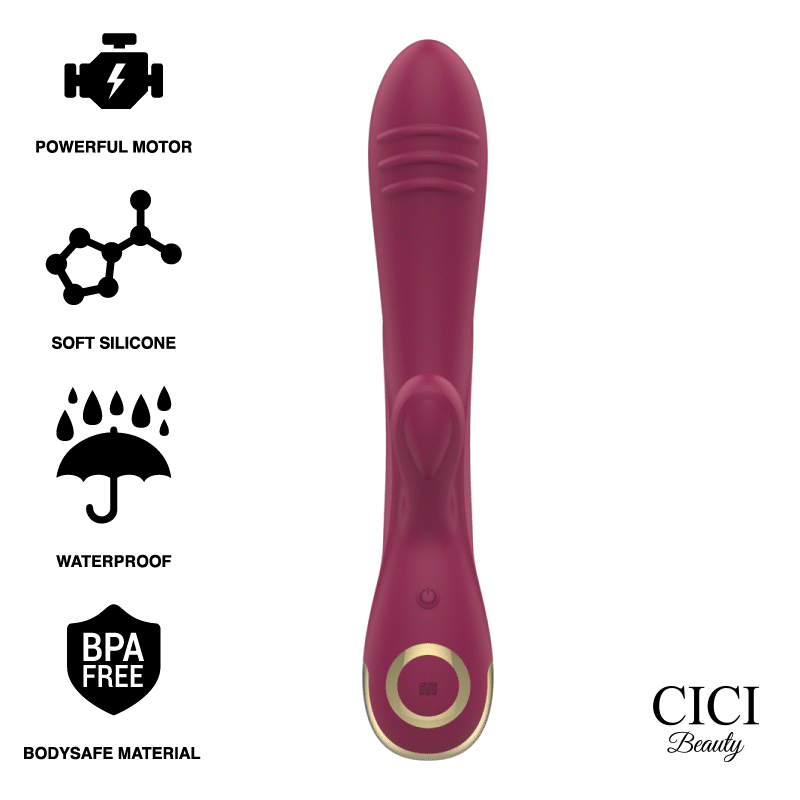 CICI BEAUTY - Premium silikoonist rabbit vibraator
