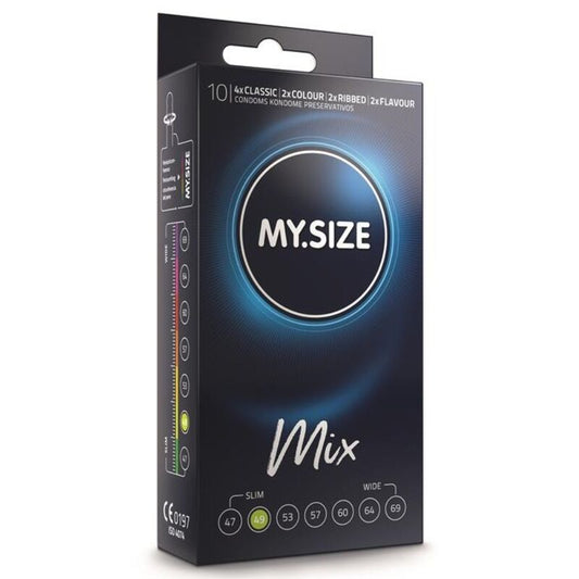 MY SIZE - Mix kondoomid 49mm 10 tk
