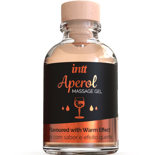 INTT - Aperoli maitseline soojendava efektiga massaažigeel