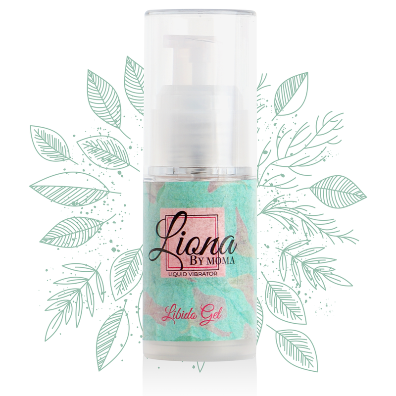 LIONA BY MOMA - Vedel vibraator"Libido" geel 15ml