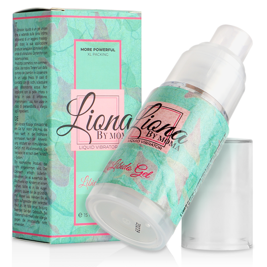 LIONA BY MOMA - Vedel vibraator"Libido" geel 15ml