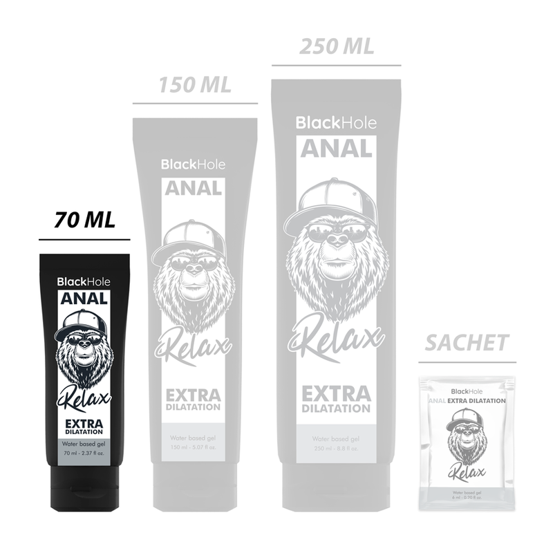 BLACK HOLE - Vee baasil anaal geel  70ml