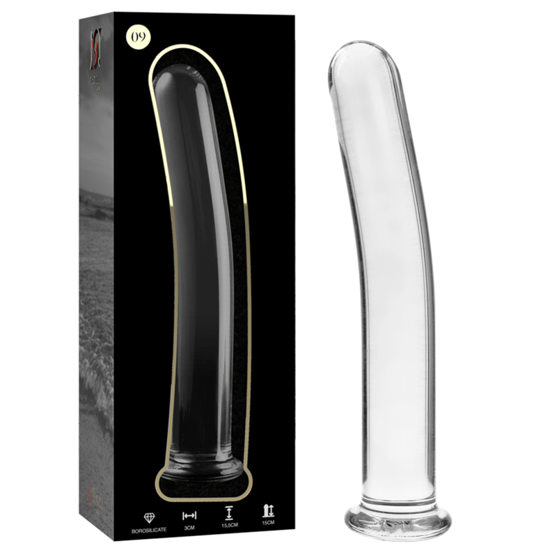 NEBULA SERIES BY IBIZA - Klaasist dildo 15.5 X 2.5cm