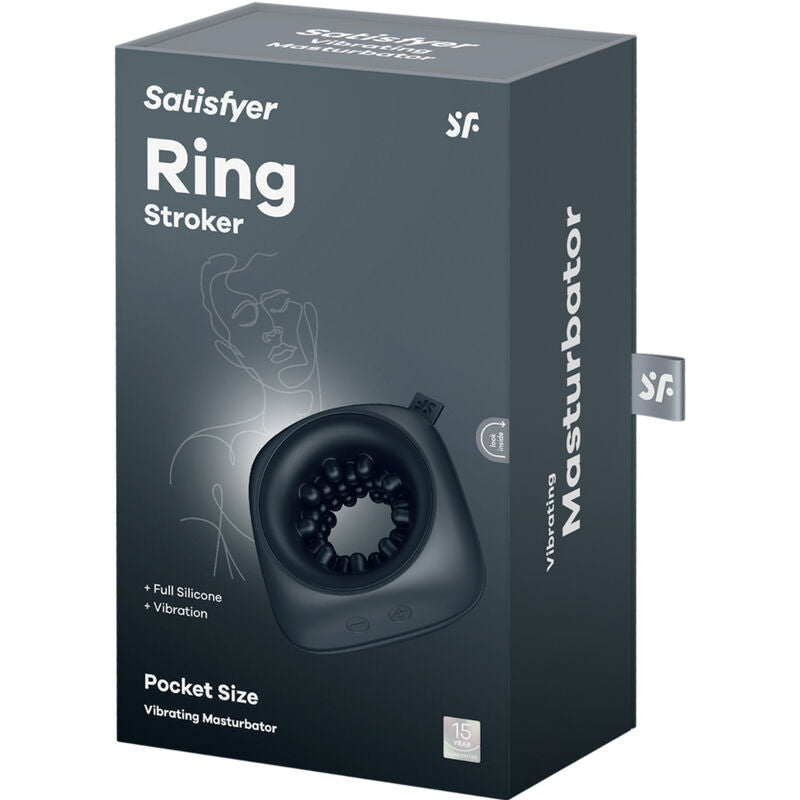 SATISFYER - Ring stroker masturbaator & vibraator