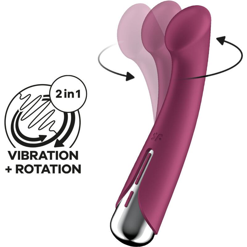 SATISFYER - Spinning G-Sport 1  pöörlev vibraator