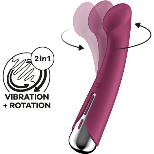 SATISFYER - Spinning G-Sport 1  pöörlev vibraator