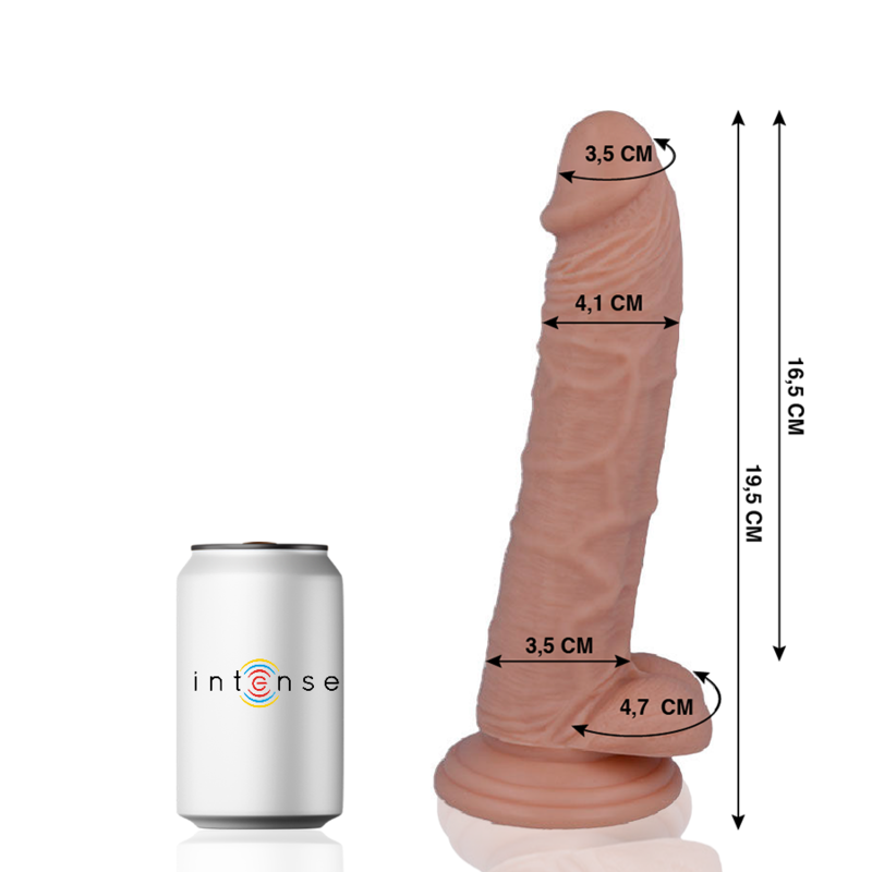 MR INTENSE - Realistlik dildo 19.5 x 4.1cm