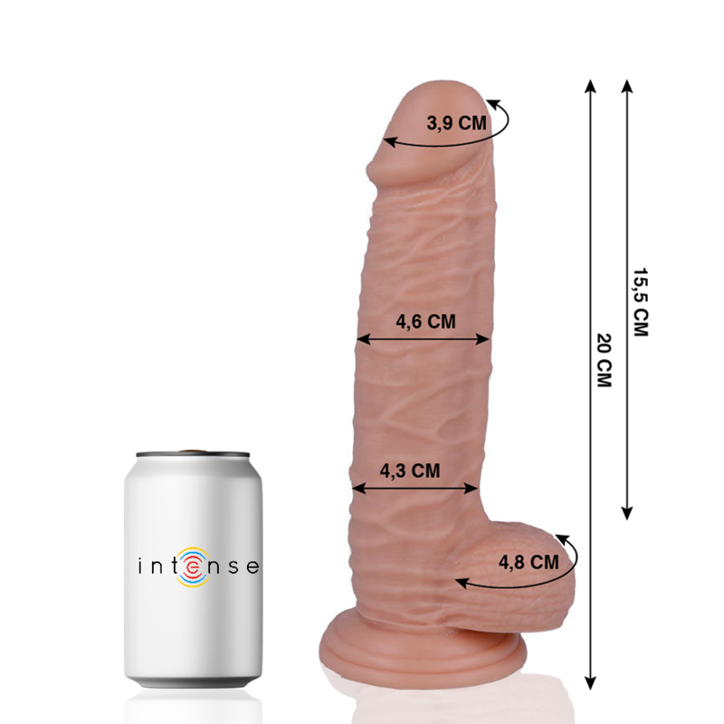 MR INTENSE - Realistlik dildo 20 x 4.6cm