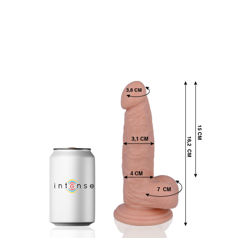 MR INTENSE - Realistlik dildo 16.2 x 3.1cm