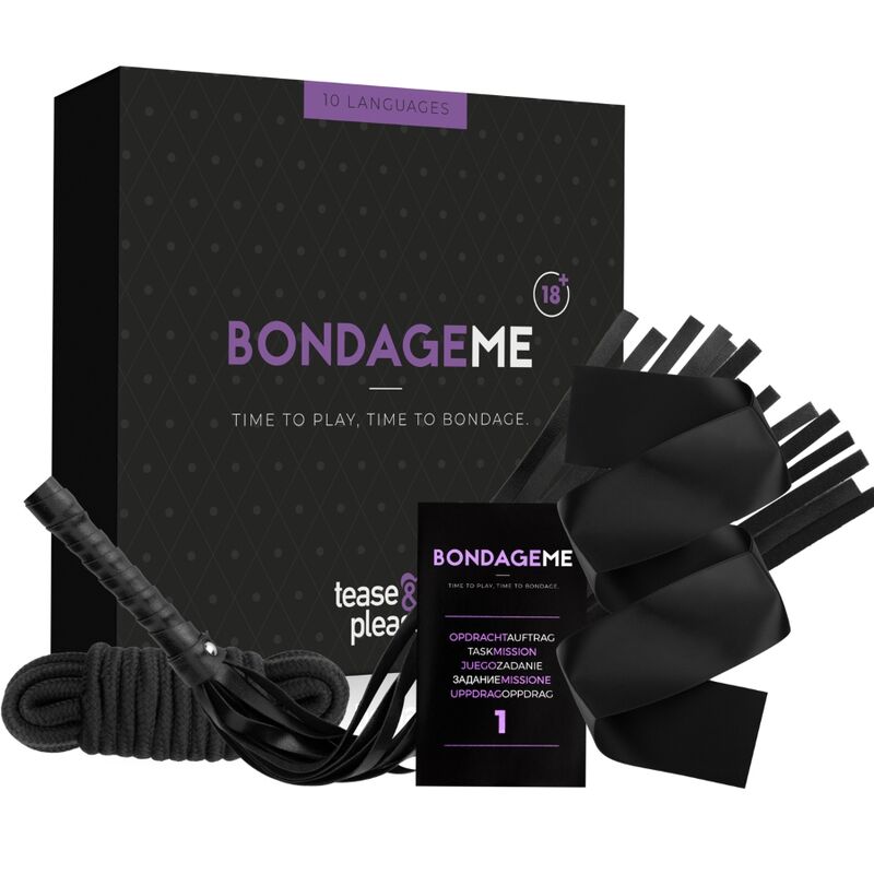 TEASE & PLEASE - Erootiline mängukomplekt "Bondage me"