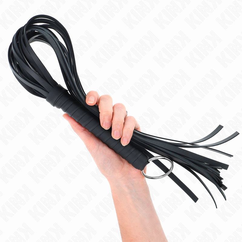 KINK - Metallist rõngaga 65cm käsipiits
